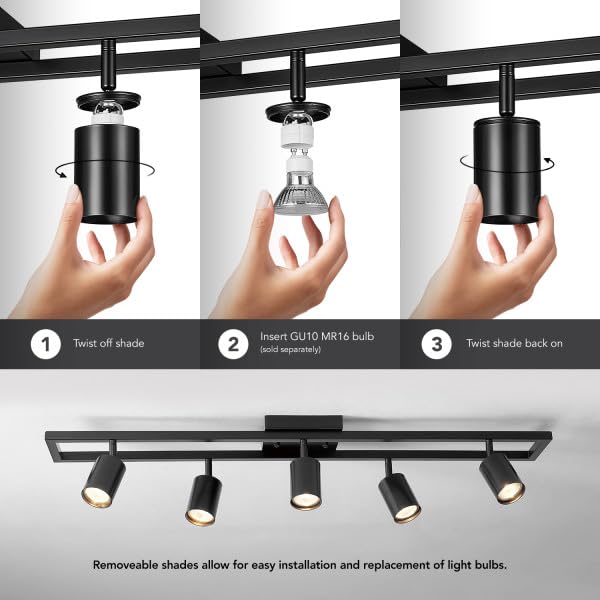59464 64" 6 Light Track Lighting