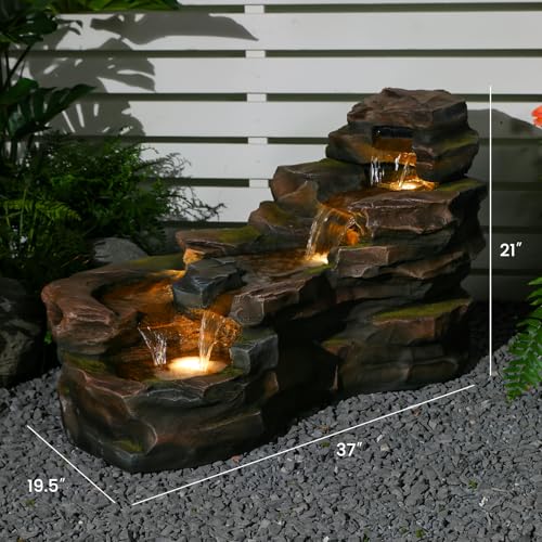 Water Fountain Outdoor Floor Standing 5