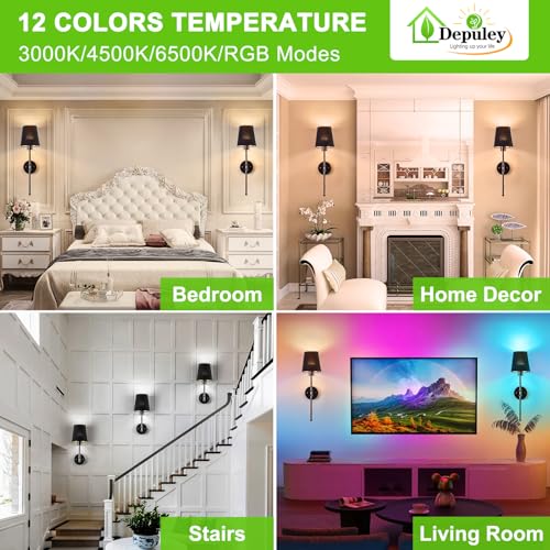 Battery Operated Wall Sconce