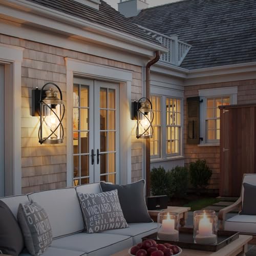 Dusk to Dawn Outdoor Wall Lights Fixtures