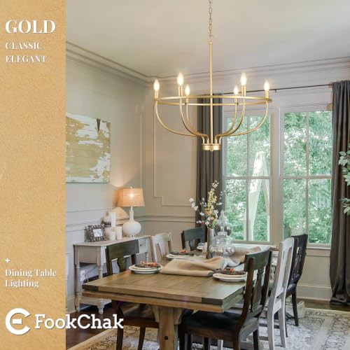 Gold Chandelier
