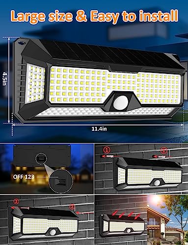 Solar Outdoor Lights (2 Count)