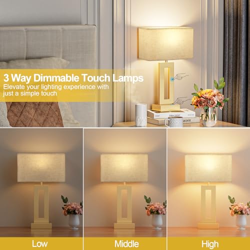 Bedroom Table Lamps Set of 2 (2 Count)
