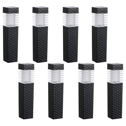 8 Pack Solar Pathway Lights Outdoor