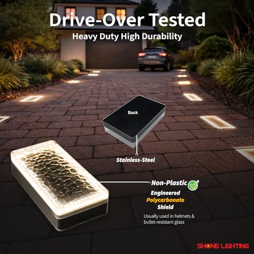 4x8 Solar Ground Lights (6 Count)