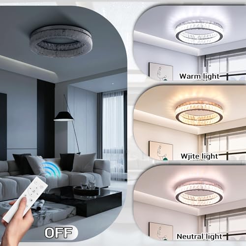 Round Crystal Chandelier