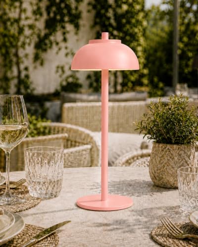 Pink Cordless Table Lamps (2 Count)