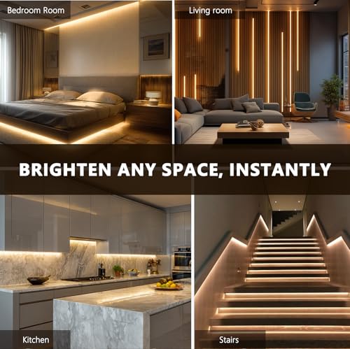 LED Strip Lights for Slat Wall Recessed (Smart Control)
