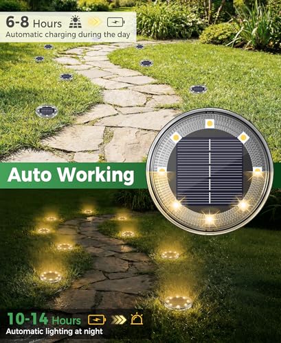 20 Pack Solar Ground Lights (20 Count)