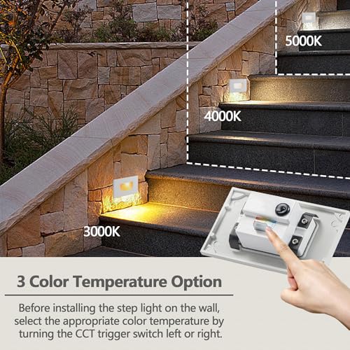 Step Lights LED Indoor Stair Lights (4 Count)
