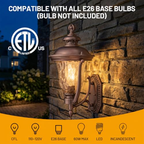 Porch Lights Outdoor Light Fixtures Wall Mount Exterior Lights