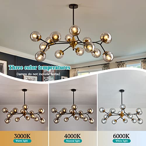 15 Light Sputnik Modern Large Chandelier