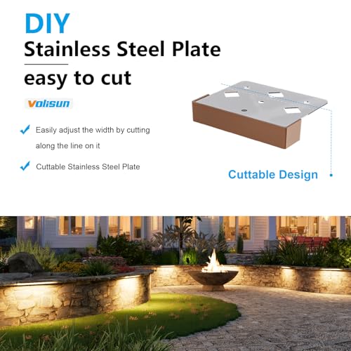7 Inch Retaining Wall Lights (8 Count)