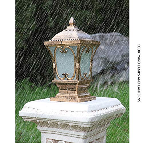 Outdoor Pillar Lamp for Lawn Fence Gate Wall