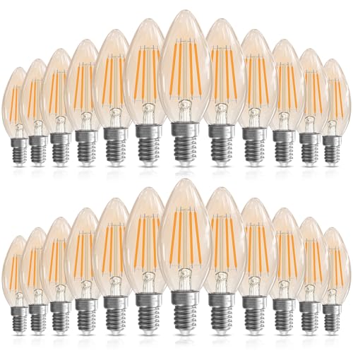 Candelabra Light Bulbs 40 watt Equivalent (24 Count)