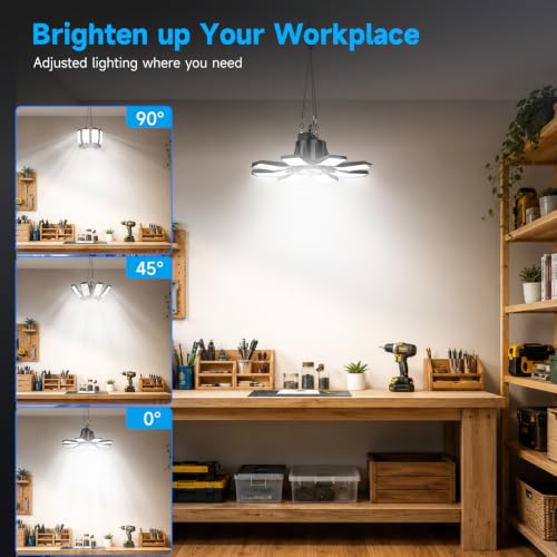 Garage Lights Plug in (8+1/Plug-in)