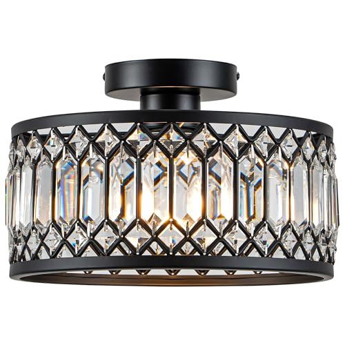 Crystal Ceiling Light Fixture