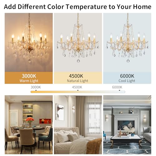 Crystal Chandelier Light Fixture