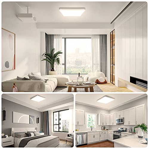12Inch 24W Square LED Flush Mount Ceiling Light