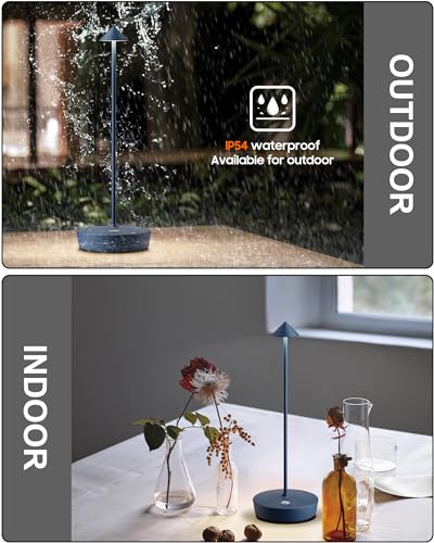 Cordless Table Lamp Rechargeable 6000mAh Battery Outdoor LED Light