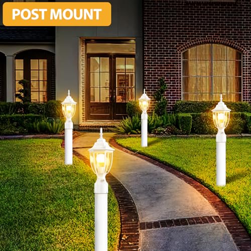 Dusk to Dawn Outdoor Post Lights (2 Count)