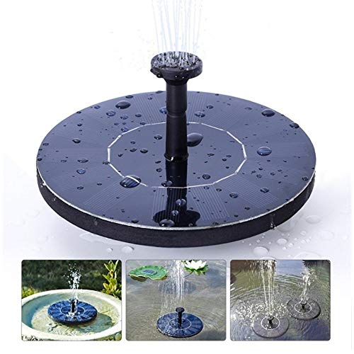 Solar Fountain for Bird Bath