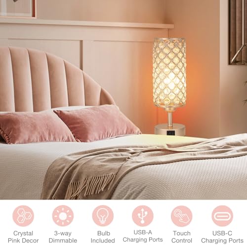 Champagne Gold Bedside Lamp