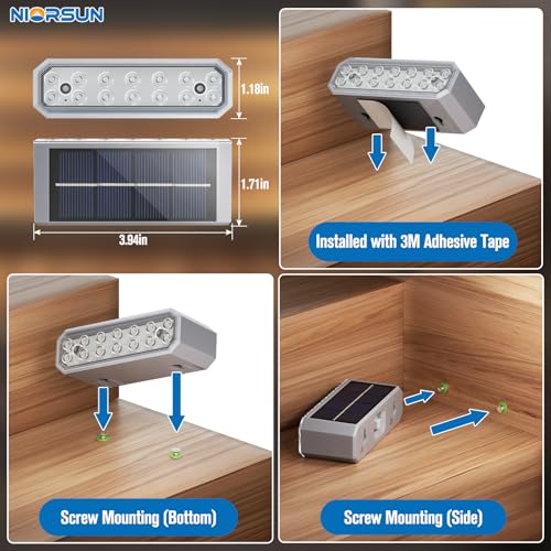 Solar Step Lights (8 Count)