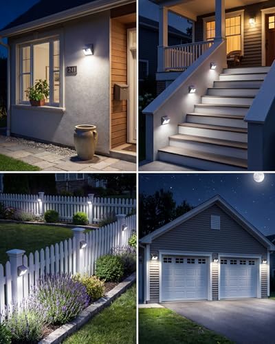 Solar Lights Outdoor Motion Sensor (6 Count)