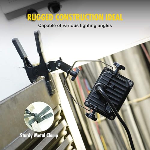 Zone 1200 Lumens LED Clamp Work Light (2 Count)