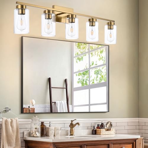 5 Light Bathroom Vanity Light Fixtures