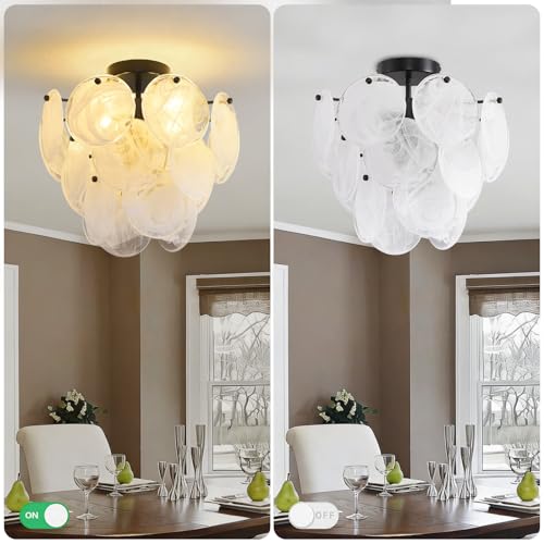 Moderns Glass Ceiling Light Fixture
