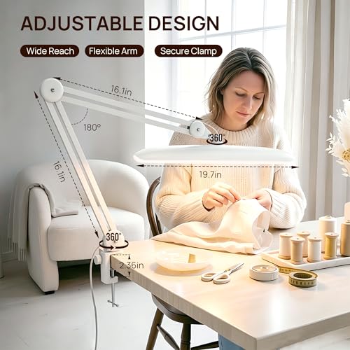 LED Desk Lamp with Clamp