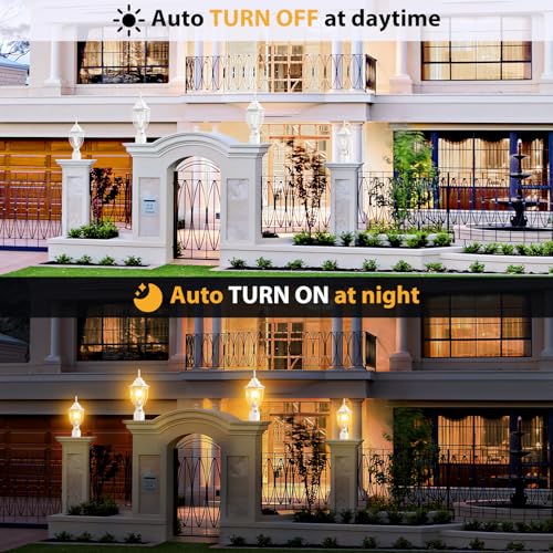 Dusk to Dawn Outdoor Post Lights