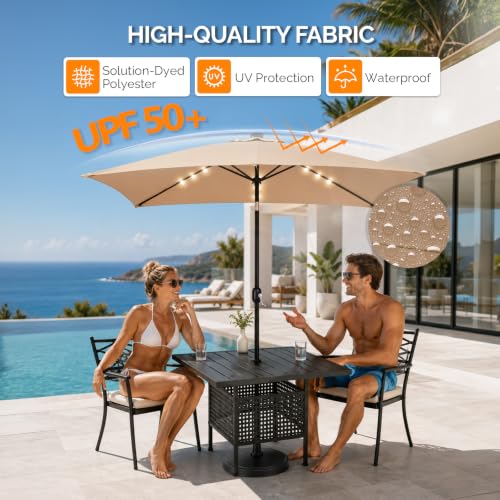Patio Umbrella with Lights