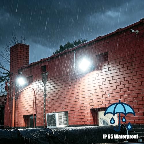 80W Outdoor LED Flood Light Dusk to Dawn with Knuckle