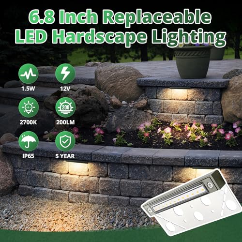 6.8 Inch LED Hardscape Lighting