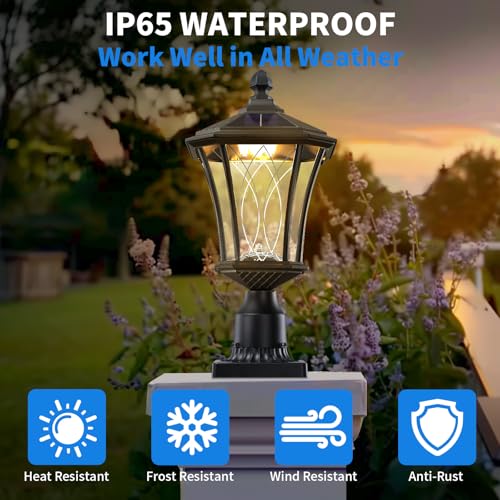 19.6" Solar Post Lights