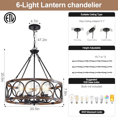 21" Dining Room Light Fixture