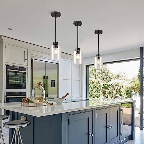 Black Pendant Lights Kitchen Island