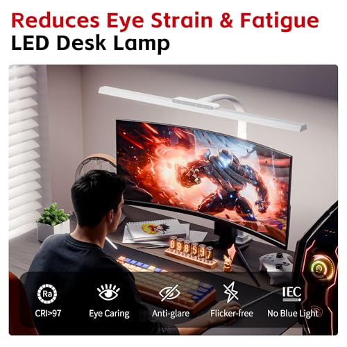 24W Desk Lamp with Clamp