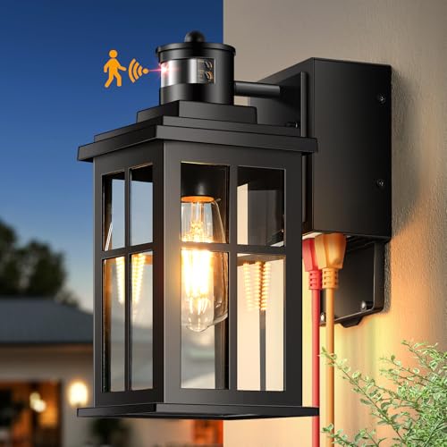 Porch Light with GFCI Outlet