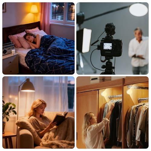 Rechargeable Light Bulbs with Remote