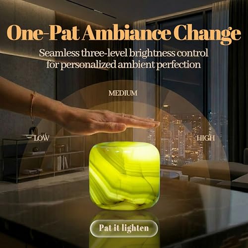 Marble Lamp Table Lamp Unique Stone Lamp Touch Lamp Pat Lamp Type