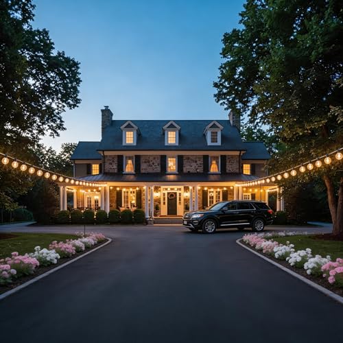 200 FT Outdoor String Lights Waterproof (200 Foot)