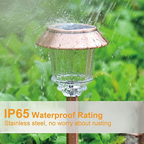 Solar Pathway Lights Outdoor (6 Count)