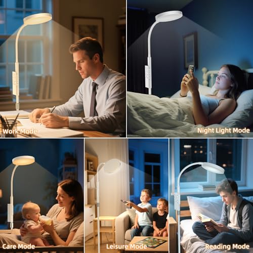 Floor Lamp Adjustable Height Floor Lamps for Living Room Bedroom