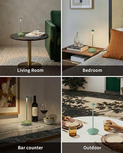 Modern Cordless Table Lamp Set of 2 (2 Count)