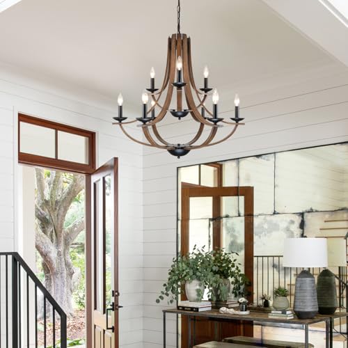 Farmhouse Chandeliers for Dining Room Light Fixture