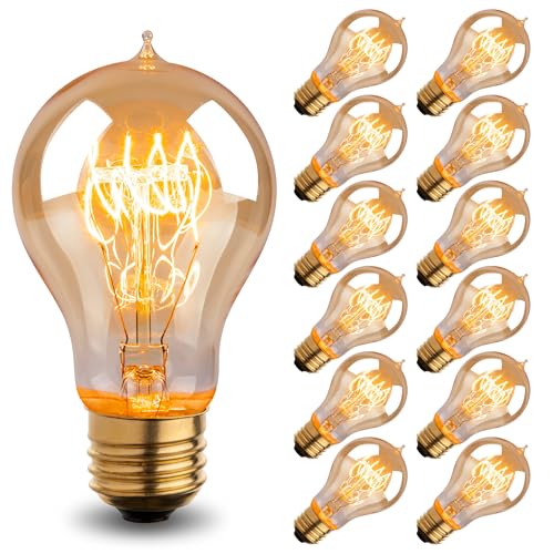 Warm Incandescent Light Bulbs 60 Watt (12 Count)